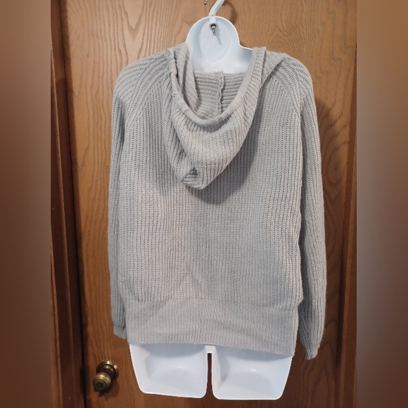 EUC Drawstring knit hoodie - Picture 8 of 10